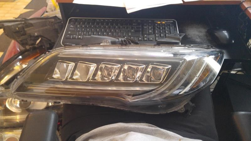Motor, Headlamp LASER LASER 1990